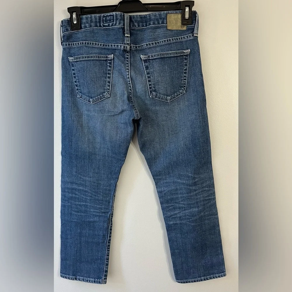 AG-Adriano Goldschmied The Drew straight leg boyfriend jean size 26R cropped - Picture 7 of 11